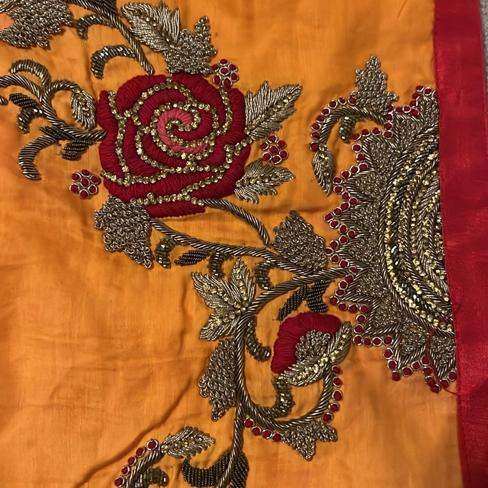 Almost like new long slit Punjabi dress
